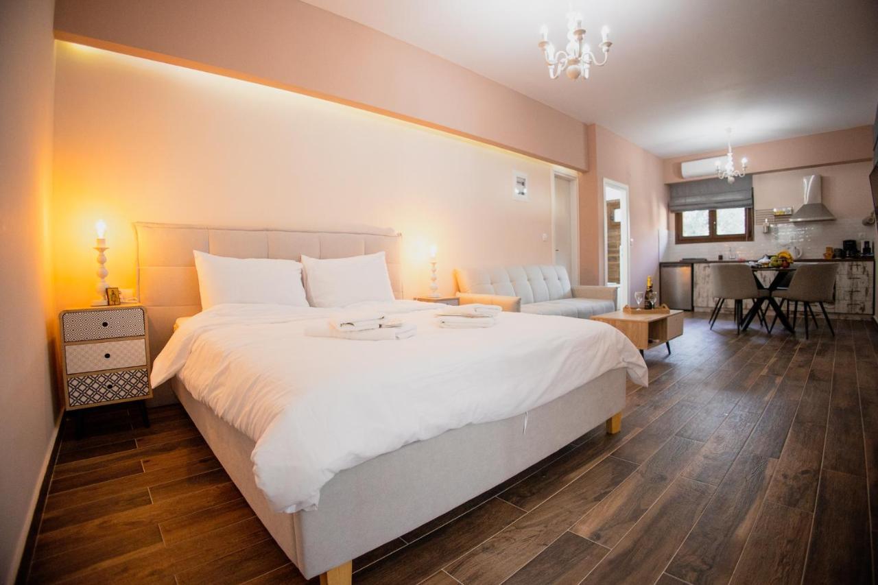 Countryside Luxury Studios Káto Lekhónia Bagian luar foto
