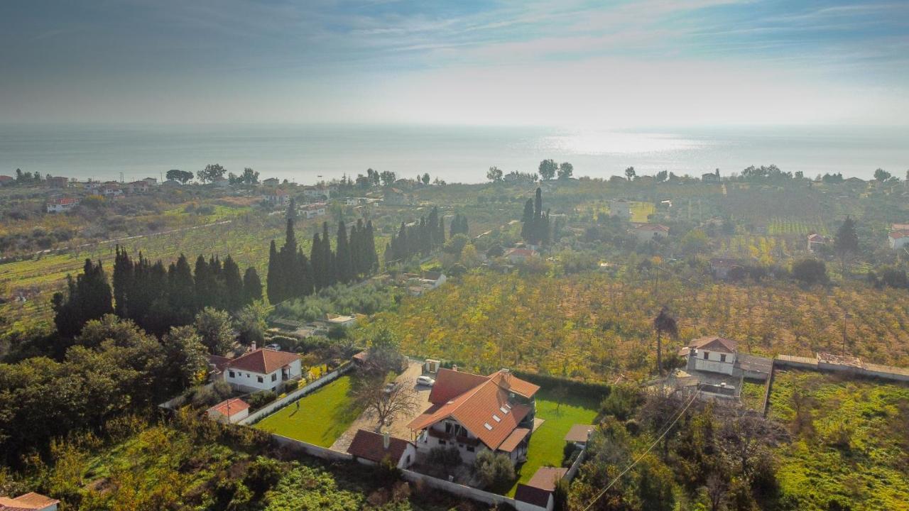 Countryside Luxury Studios Káto Lekhónia Bagian luar foto