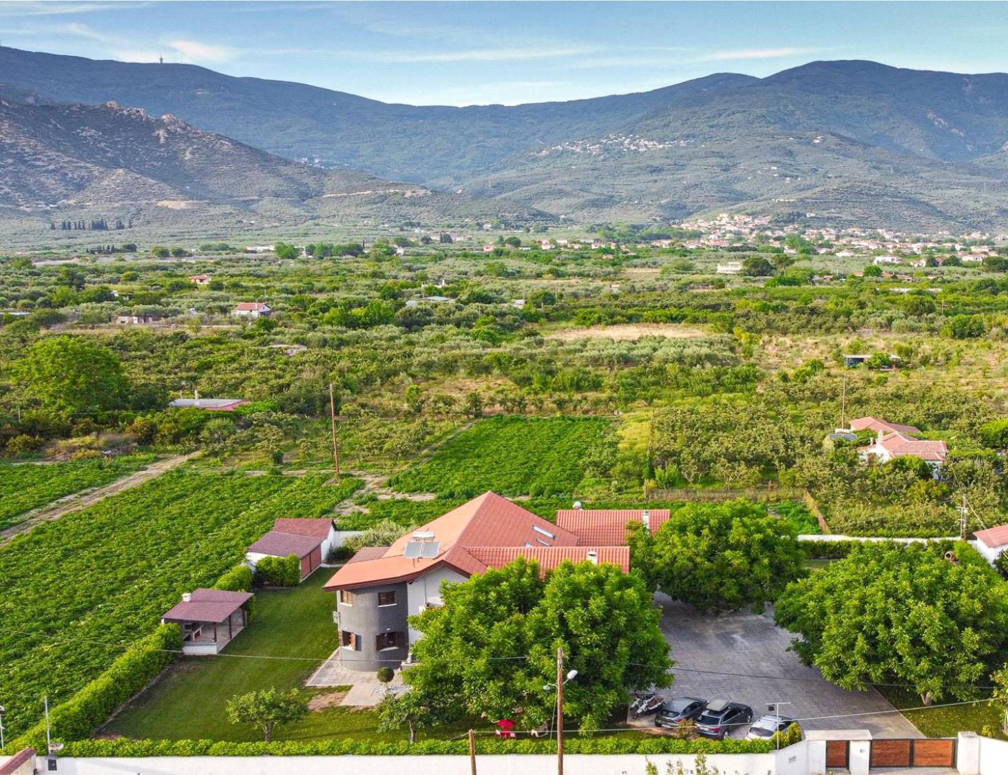 Countryside Luxury Studios Káto Lekhónia Bagian luar foto